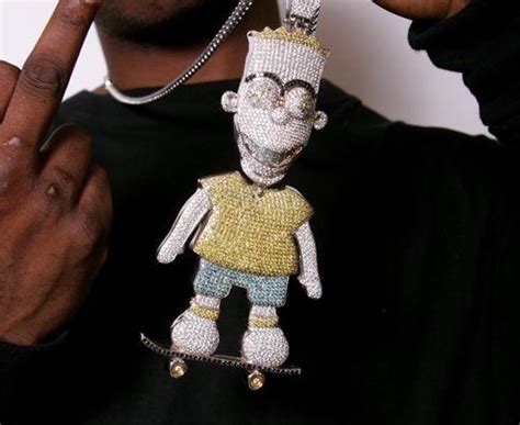 bart simpson chain gucci.